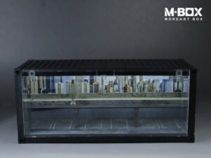 Moreart City Parking Diorama 1:64 Container Skyline Scene