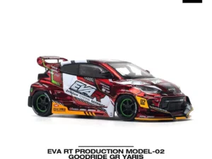 Pop Race Toyota GR Yaris EVA RT Goodride Model-02 1:64