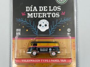 GreenLight Volkswagen Type 2 Panel Van Dia de los Muertos 1:64