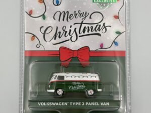 GreenLight Volkswagen Type 2 Panel Van Merry Christmas 1:64