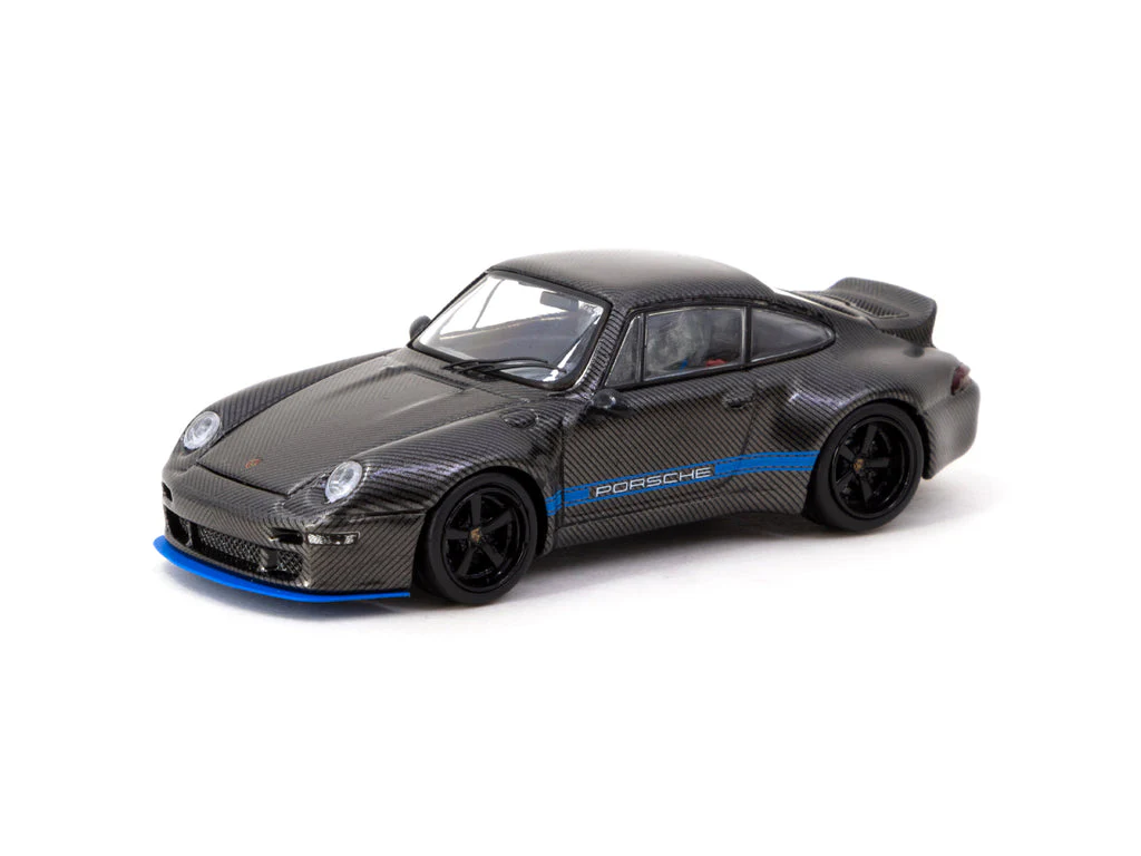 Tarmac Porsche 993 Remastered Gunther Werks Carbon 1:64 - obrazek 2