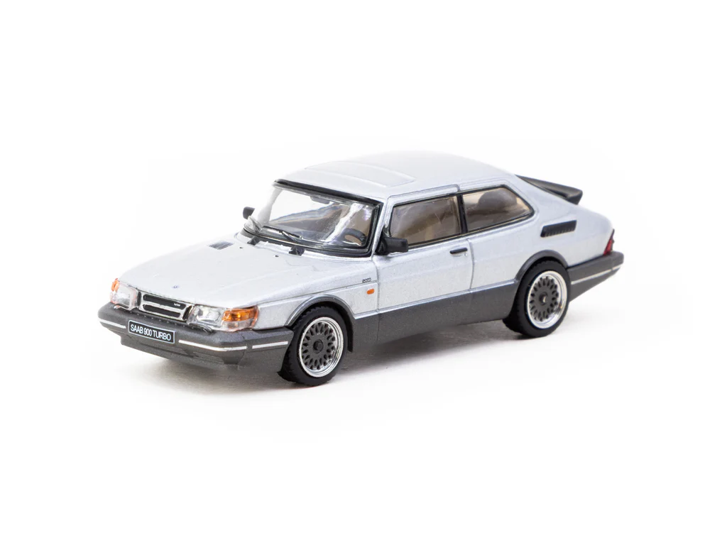 Tarmac Works Saab 900 Turbo – Silver - obrazek 2