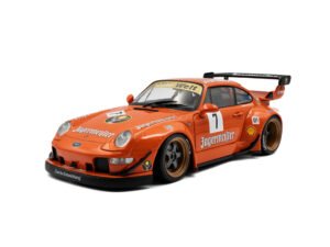 RWB Porsche 911 Jägermeister #7 Widebody Orange 1:18