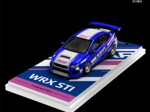Timemicro Subaru WRX STI Blue Livery 1:64
