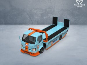 Timemicro Gulf Transporter Truck Limited 999 1:64