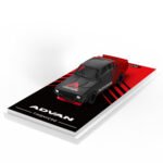 Timemicro Nissan Sunny Truck ADVAN Black Red 1:64