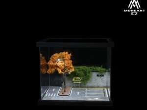 MoreArt Jesienna scena ulicy miasta Diorama 1:64