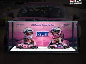 Modernart Porsche 911 Carrera Cup Asia BWT Diorama 1:64