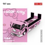 COOL.CAR Hello Kitty Transporter Truck Limited 500 1:64