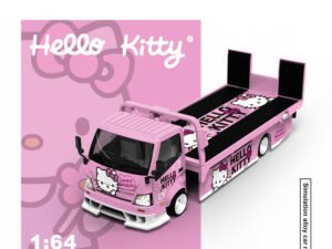 COOL.CAR Hello Kitty Transporter Truck Limited 500 1:64