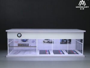 MoreArt BMW Showroom Diorama Salon 1:64 Display