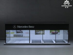 MoreArt Mercedes-Benz Showroom Diorama 1:64