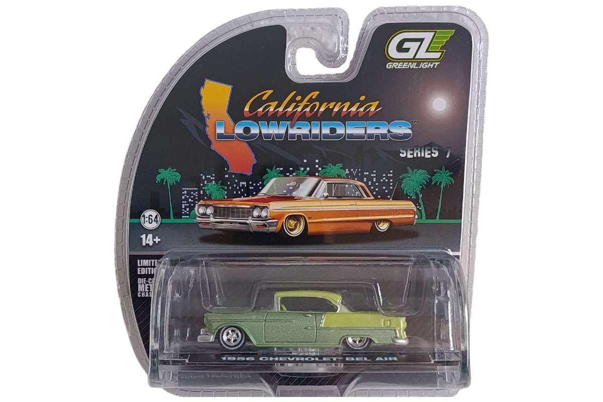 GreenLight Chevrolet Bel Air 1955 Lowrider California 1:64