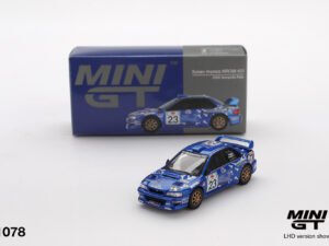 Mini GT Subaru Impreza WRX WRC 2000 Acropolis Rally #23 1:64 BLISTER