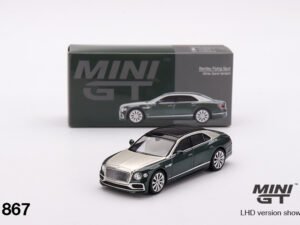 Mini GT Bentley Flying Spur White Sand Verdant 1:64 BLISTER