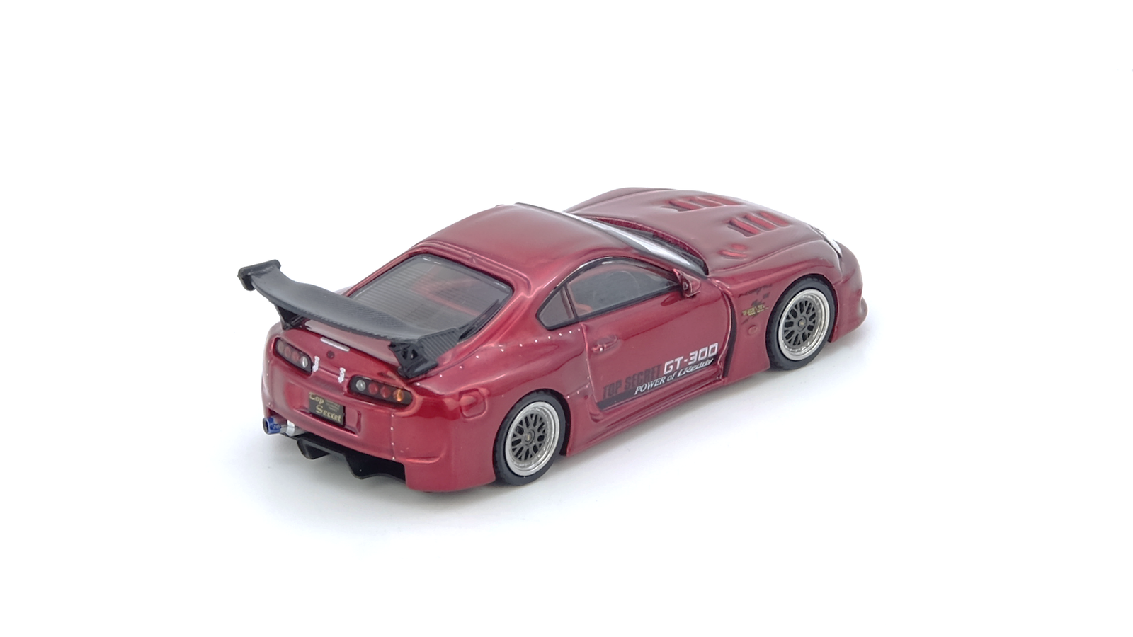 INNO64 Toyota Supra A80 Top Secret Red 1:64 - obrazek 3