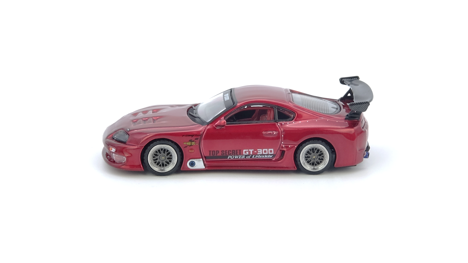 INNO64 Toyota Supra A80 Top Secret Red 1:64 - obrazek 2