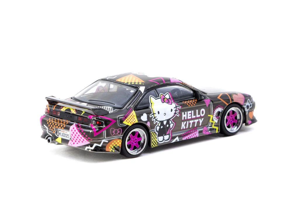 Tarmac Works Nissan Silvia S14 Hello Kitty Vertex 1:64 - obrazek 3