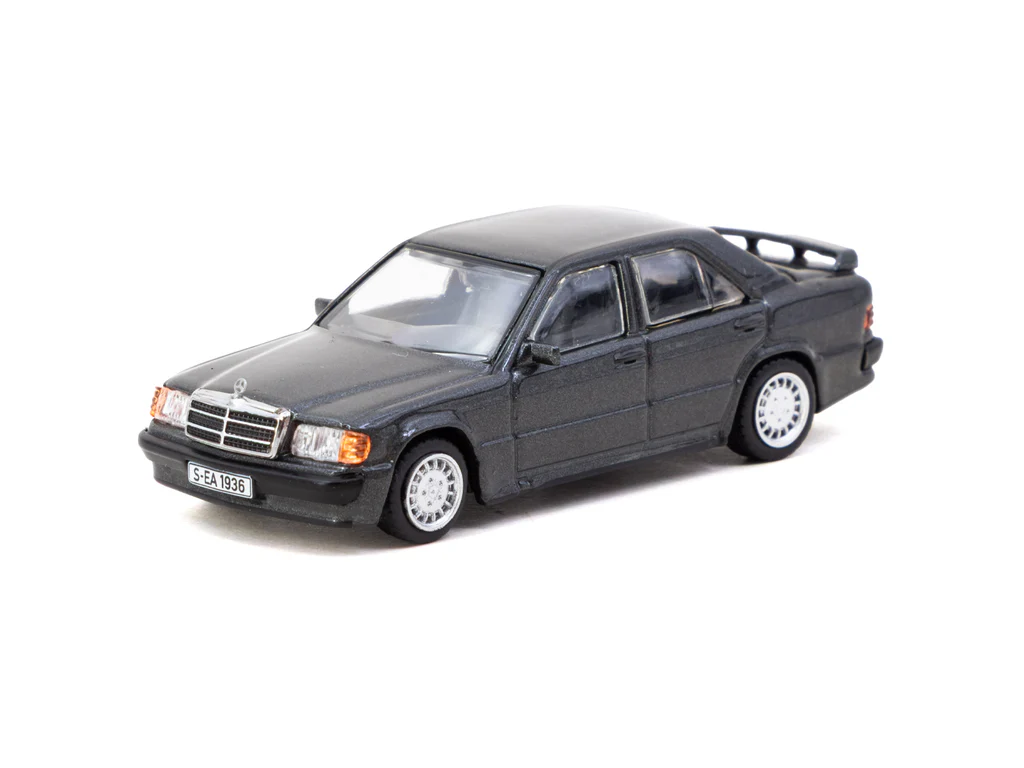 Tarmac Works Mercedes-Benz 190E 2.3-16 Black 1:64 - obrazek 2
