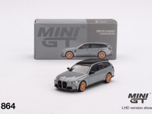 Mini GT BMW M3 Competition Touring G81 Brooklyn Grey BLISTER 1:64