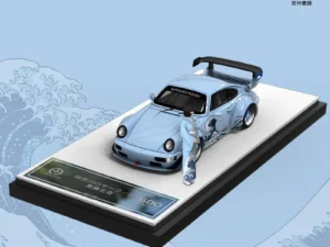 Timemicro Porsche 911 964 GDO Workshop Kimono 1:64