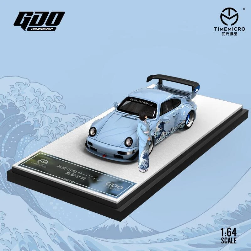 Timemicro Porsche 911 964 GDO Workshop Kimono 1:64