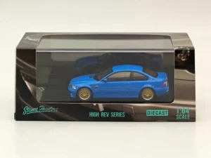 Street Weapon BMW M3 E46 Blue 1:64
