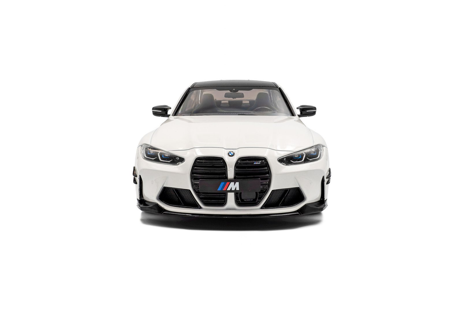 Solido BMW M3 G80 M Performance Parts Alpine White 1:18 - obrazek 2