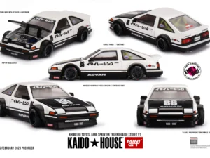 Kaido House Mini GT Toyota AE86 Sprinter Trueno Kaido V1 1:64
