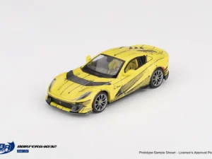 BBR Models Ferrari 812 Competizione Yellow 1:64