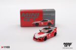 Mini GT LB★WORKS Toyota GR Supra Red White 1:64