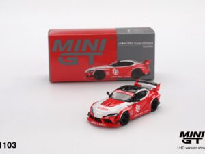 Mini GT LB★WORKS Toyota GR Supra Red White 1:64