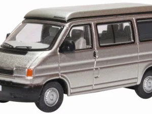 Oxford VW T4 Westfalia Camper Silver Grey 1:64