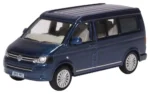 Oxford VW T5 California Camper Metallic Night Blue 1:64