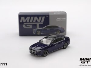 Mini GT BMW i7 xDrive60 Tanzanite Blue 1:64