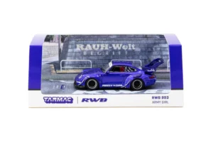 Tarmac Works Porsche 911 RWB 993 Army Girl Purple 1:64