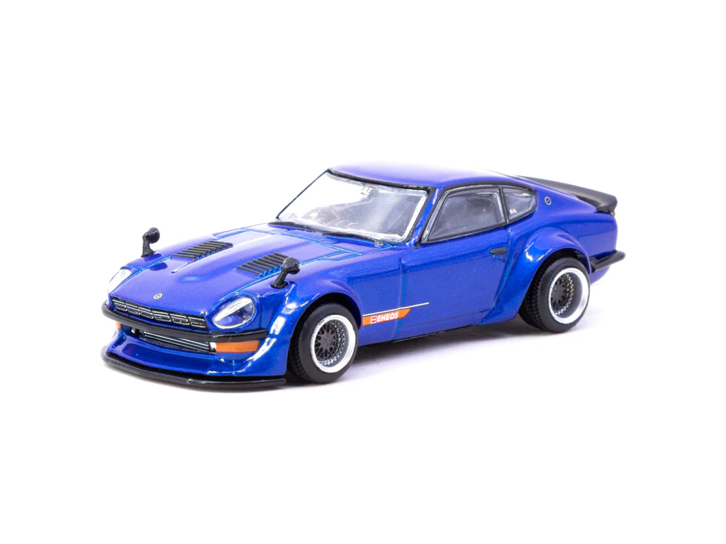 Tarmac Works Nissan Fairlady Z S30 Widebody Blue 1:64 - obrazek 2