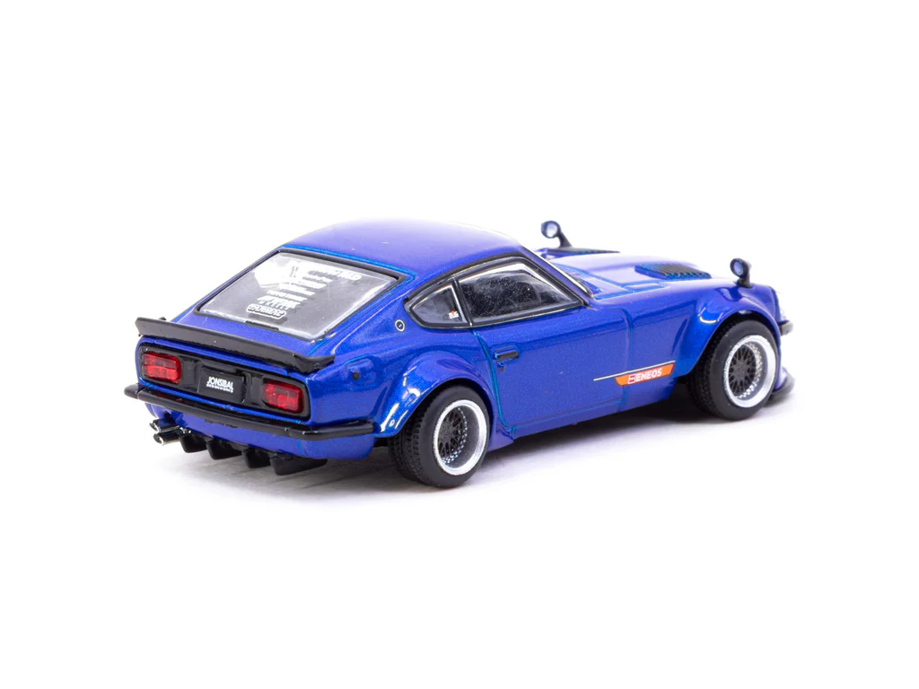 Tarmac Works Nissan Fairlady Z S30 Widebody Blue 1:64 - obrazek 3