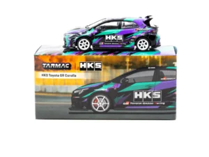 Tarmac Works Toyota GR Corolla HKS Livery 1:64