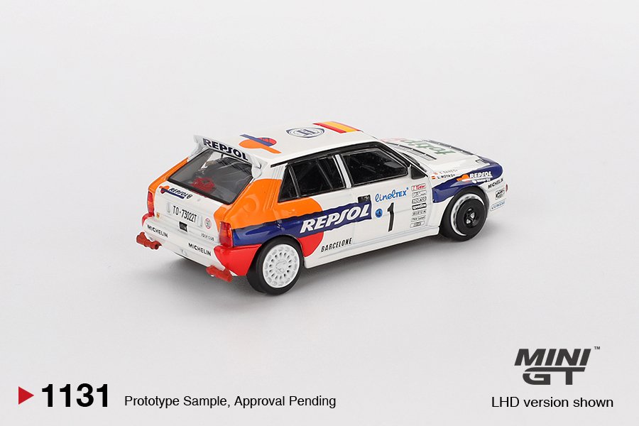 Mini GT Lancia Delta HF Integrale Evoluzione #1 Repsol 1:64 - obrazek 3