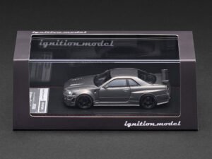 Ignition Model Nissan Skyline GT-R R34 Grey 1:64