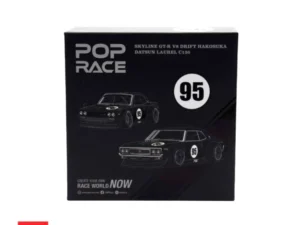 Pop Race Nissan GT-R V8 Drift Hakosuka & Datsun Laurel C130 Set 1:64