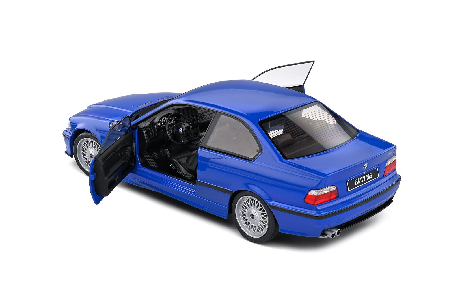 Solido BMW M3 E36 Coupe 1996 Santorin Blue 1:18 - obrazek 4