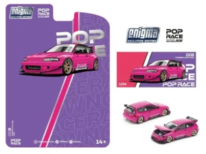 Pop Race Honda Civic EG6 Pandem Enigma Pink