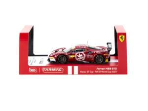 Tarmac Works x IXO Ferrari 488 GT3 Macau GT Cup FIA GT World Cup 2023