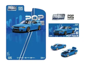Pop Race Nissan Skyline GT-R R32 Enigma Blue