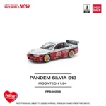 Pop Race Pandem Silvia S13 Moontech Red PR640258 1:64