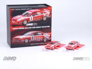 Inno64 Toyota Corona EXiV #1 ZENT / #37 ESSO JTCC 1995 Box Set 1:64