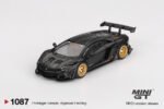 Mini GT LB WORKS Lamborghini Aventador Limited Edition Matte Black 1:64