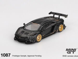 Mini GT LB WORKS Lamborghini Aventador Limited Edition Matte Black 1:64